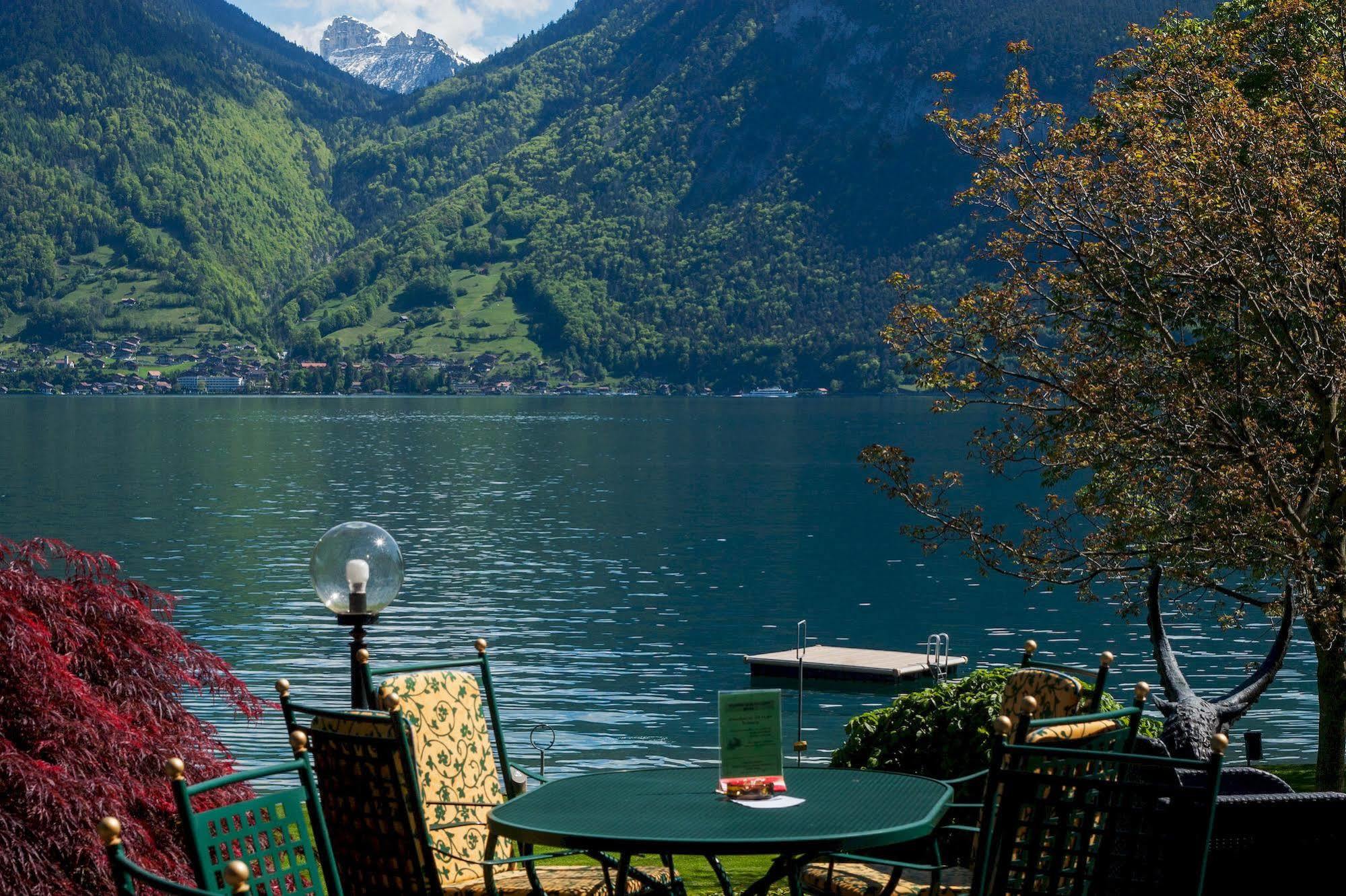 Seehotel Boutique Jaegerhof-Hubertus Faulensee Exterior foto